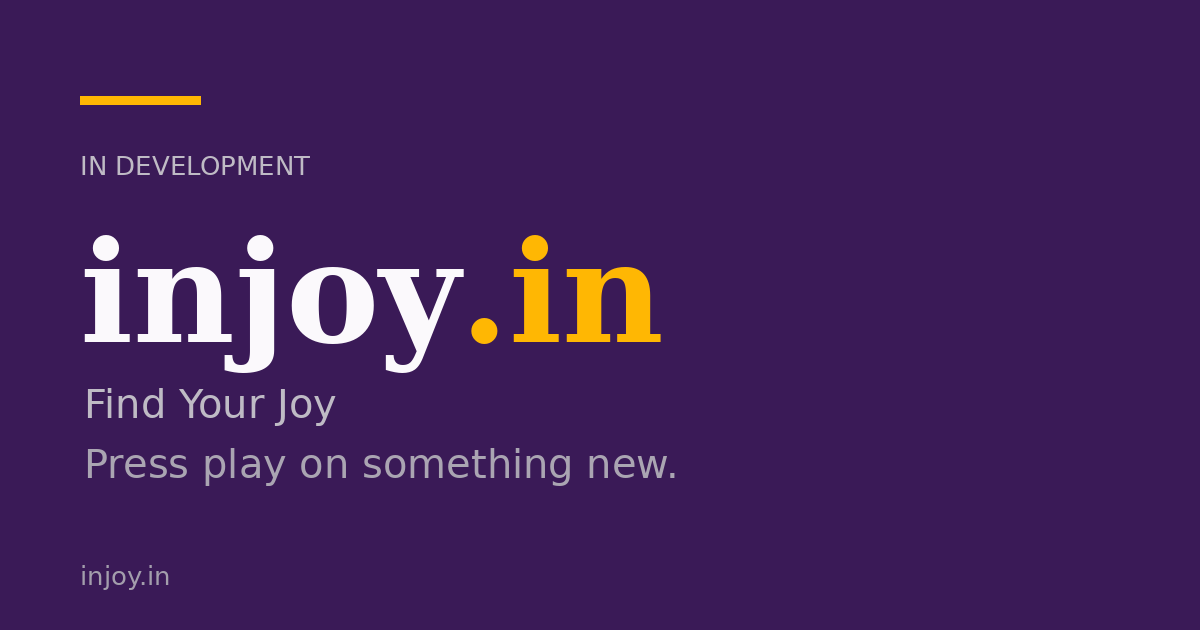 Link preview image for injoy.in